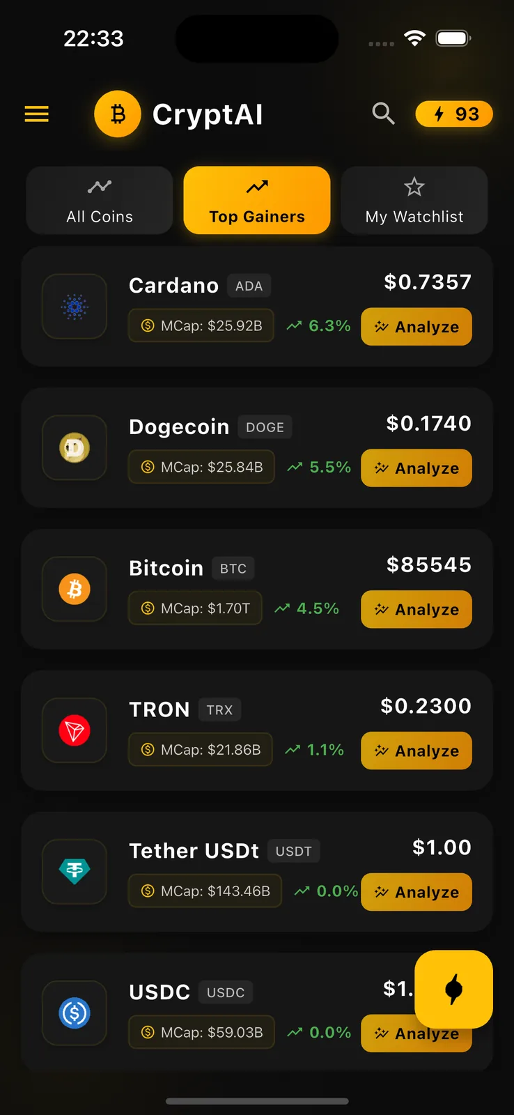 CryptAI screenshot